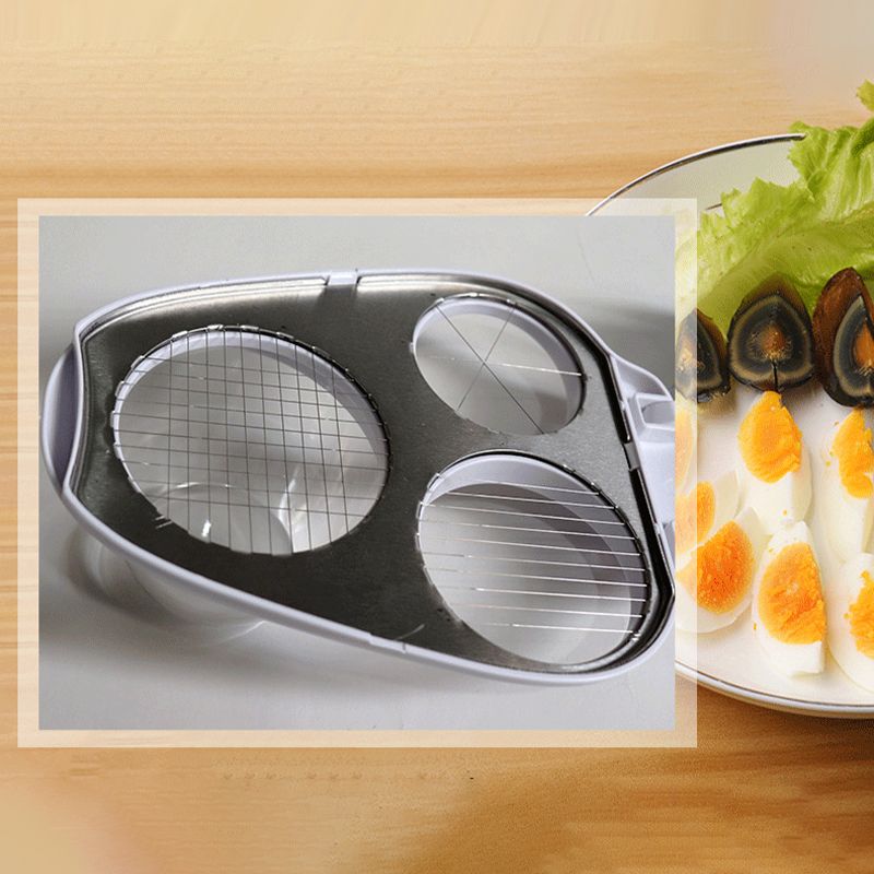 EggMaster™ 3-in-1 Multifunktionaler Eierschneider | 1+1 GRATIS