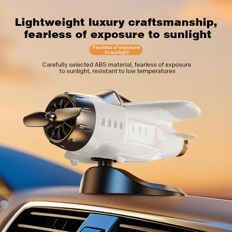 SkyGlow™ Solarflugzeug-Autoornament