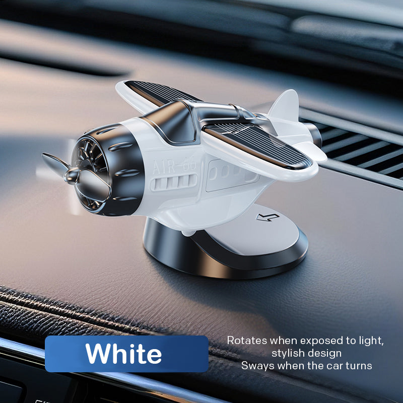 SkyGlow™ Solarflugzeug-Autoornament