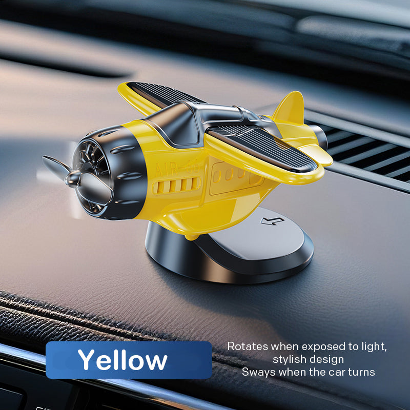 SkyGlow™ Solarflugzeug-Autoornament