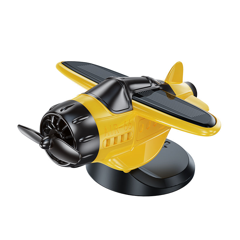 SkyGlow™ Solarflugzeug-Autoornament