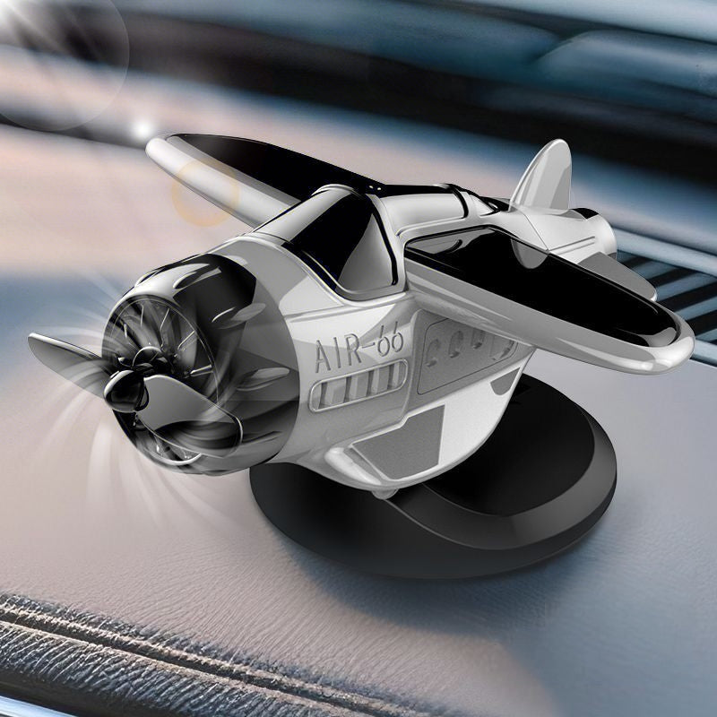 SkyGlow™ Solarflugzeug-Autoornament