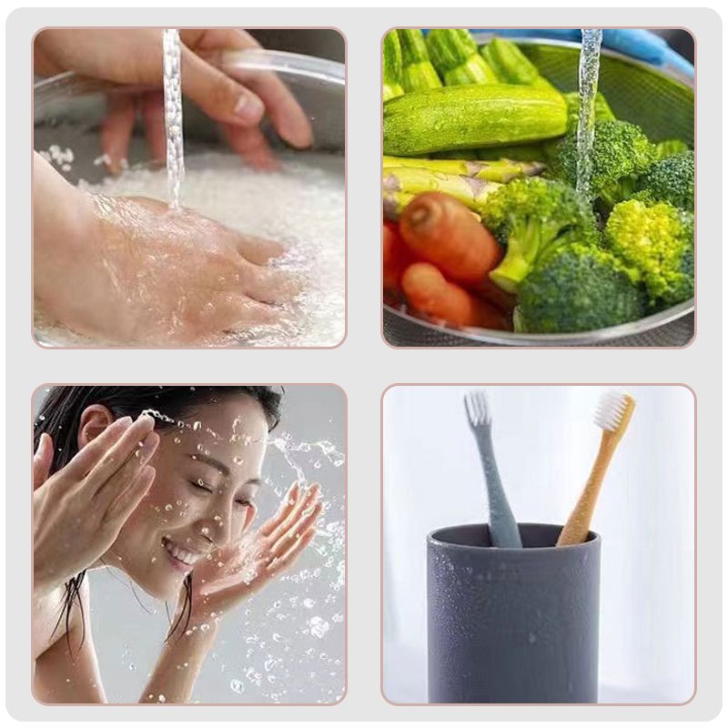 HydraClean™ Edelstahl-Wasserhahnreiniger | mit 5 Filtern | 50% RABATT