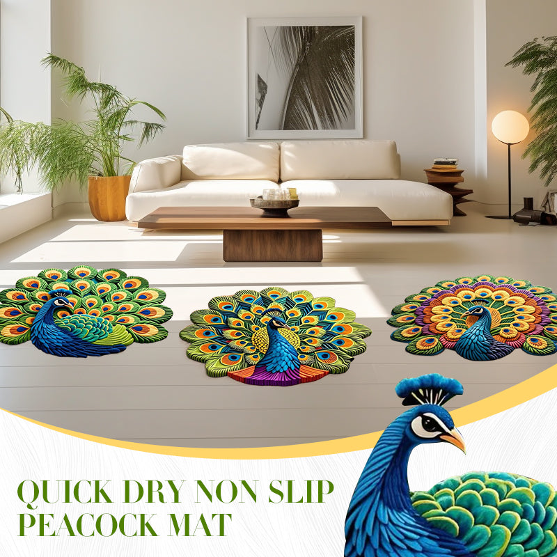 PeaLux® Pfau Fußmatte | 50% RABATT