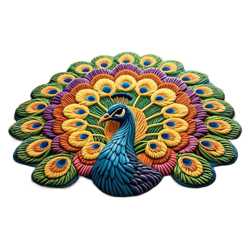 PeaLux® Pfau Fußmatte | 50% RABATT