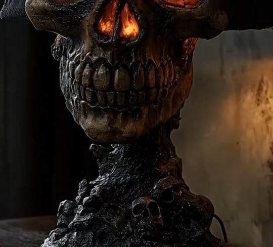 SkullLux® CA Schädel-Leuchte | 50% RABATT