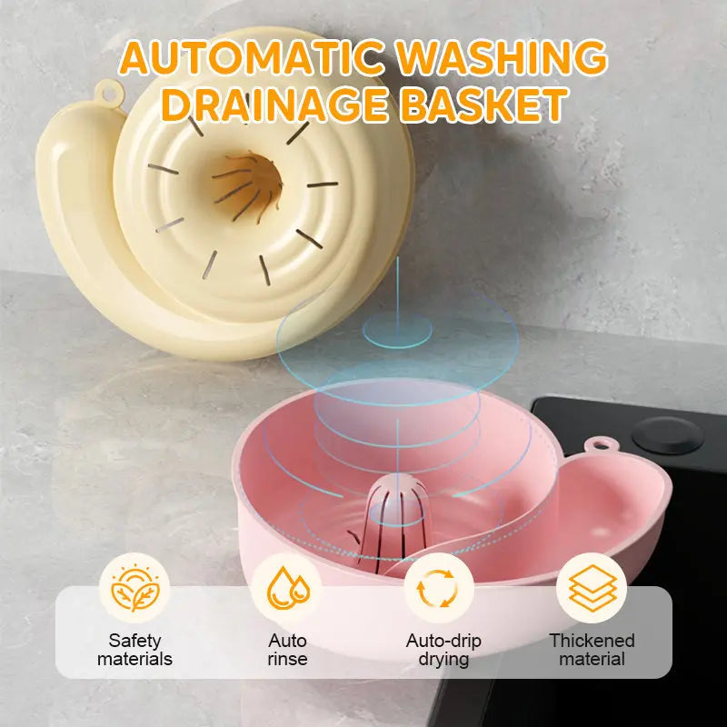 FreshFlow – Automatischer Obst- & Gemüse-Waschkorb | 1+1 GRATIS