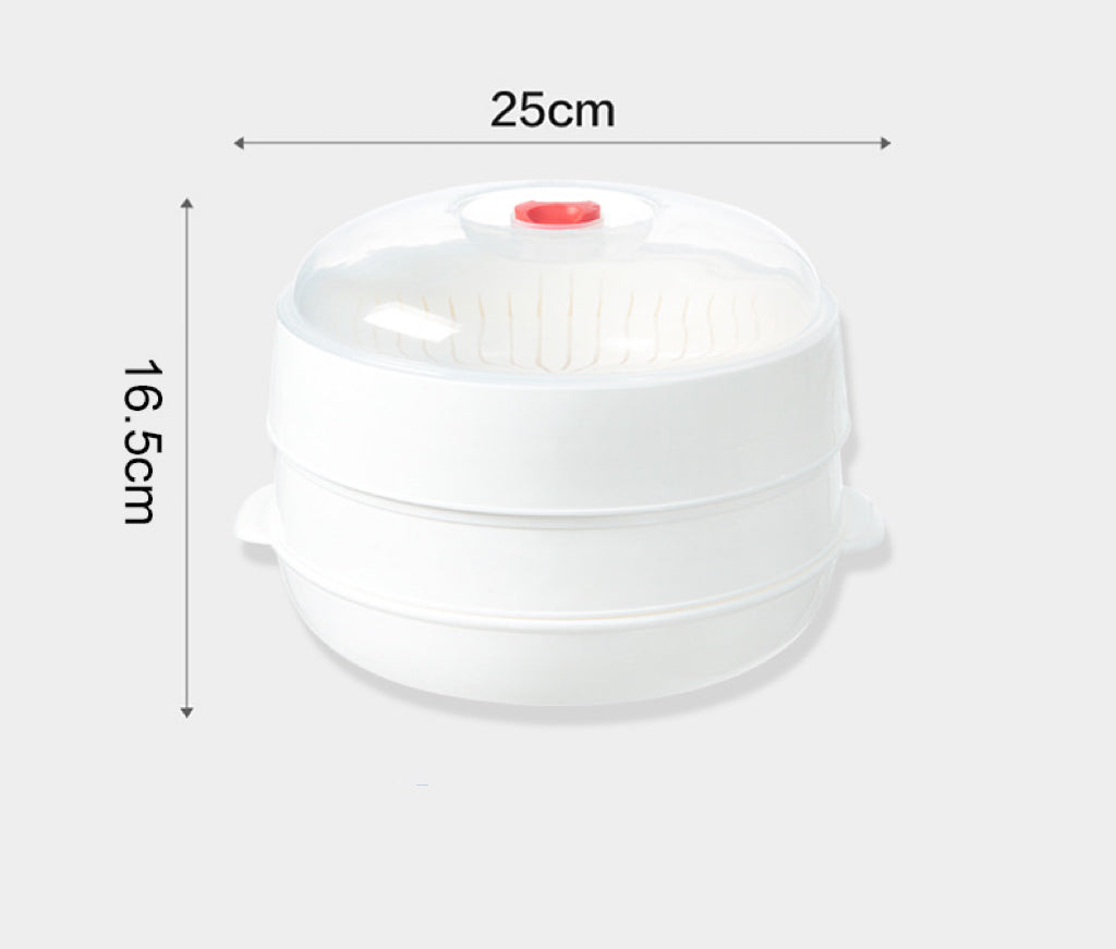 CookEasy™ Multifunktionaler Mikrowellen-Dampfgarer