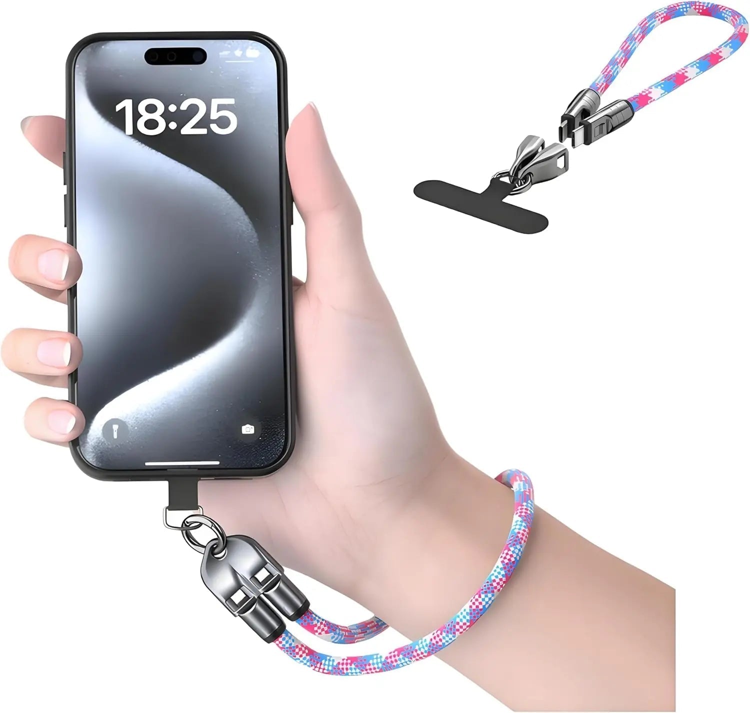 ChargeLanyard – 2-in-1 Schnelllade- & Datenkabel | 1+1 GRATIS
