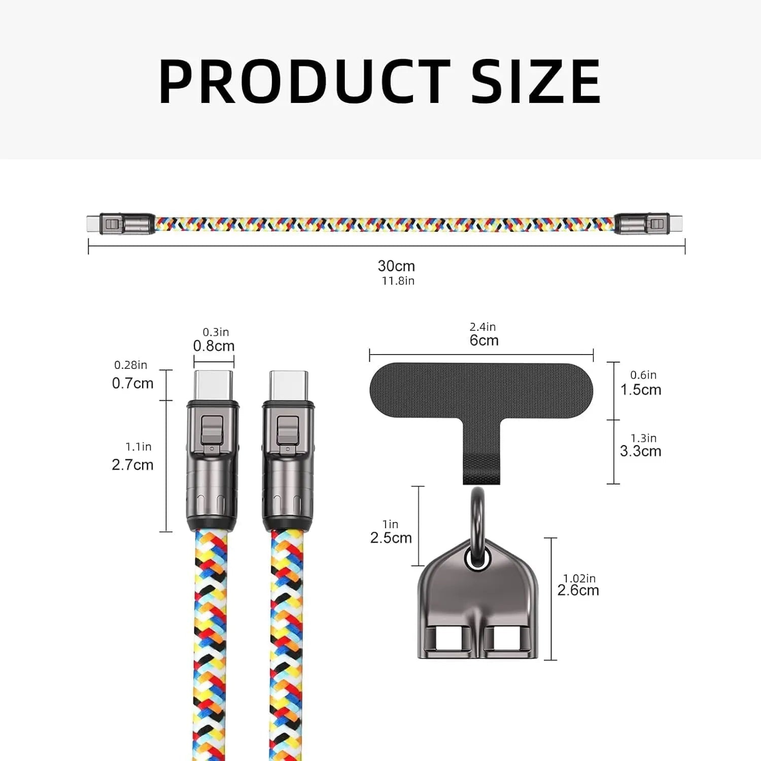 ChargeLanyard – 2-in-1 Schnelllade- & Datenkabel | 1+1 GRATIS