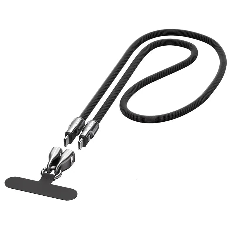 ChargeLanyard – 2-in-1 Schnelllade- & Datenkabel | 1+1 GRATIS