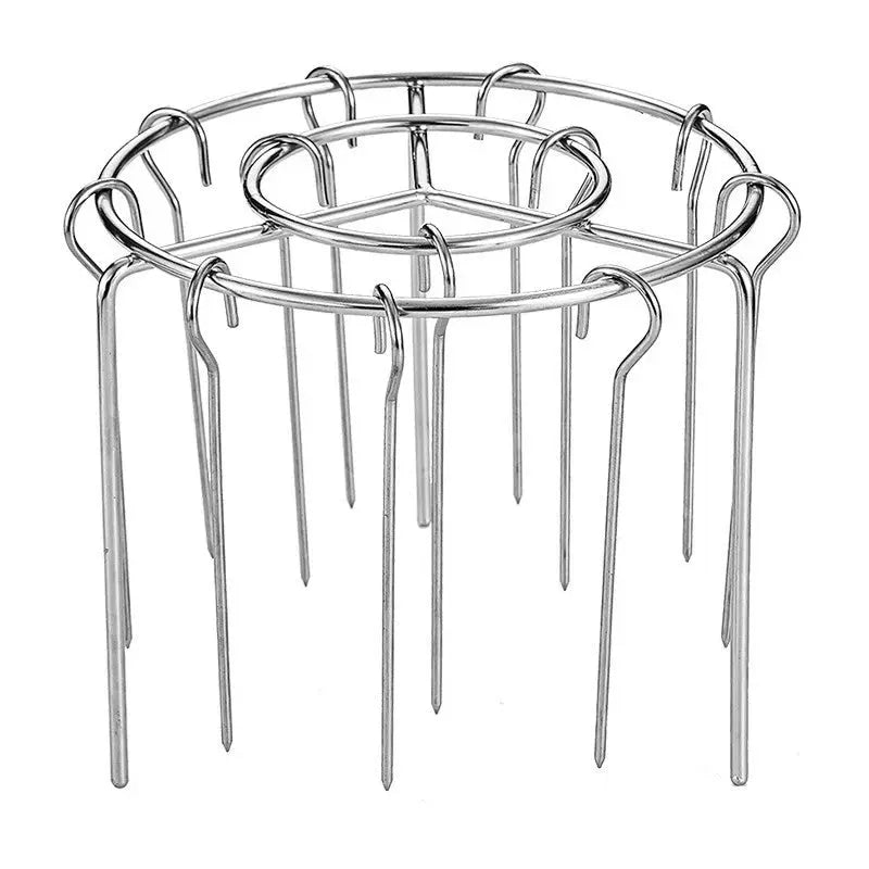 AirMaxRack – Edelstahl-Luftfritteusen-Rost 316L | 1+2 GRATIS