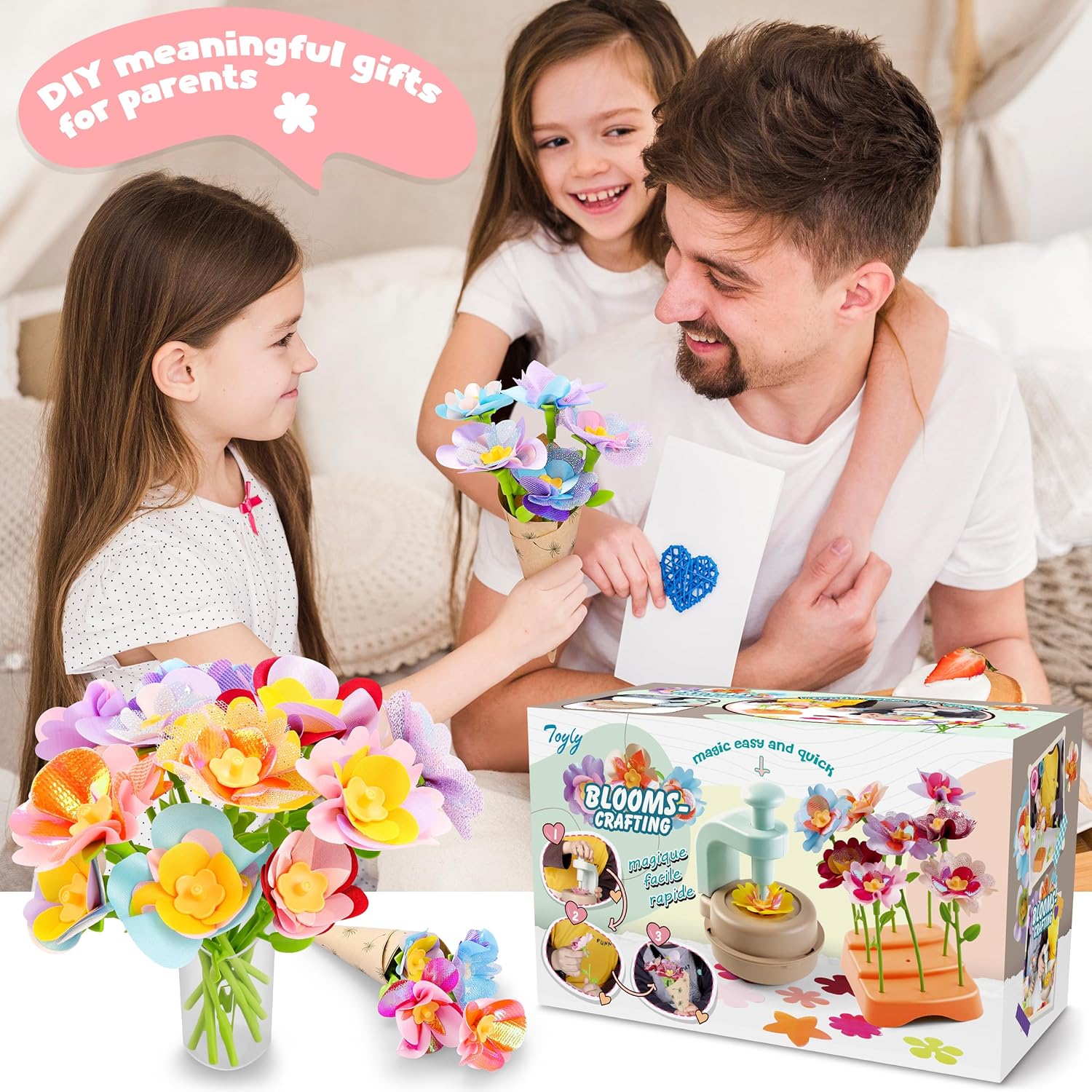 BloomCraft™ – Stoffblumensträuße selber machen | 50% Rabatt