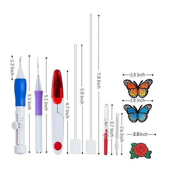StitchJoy™ – 200-Farben Regenbogen-Stick- & Nähset | 50% Rabatt