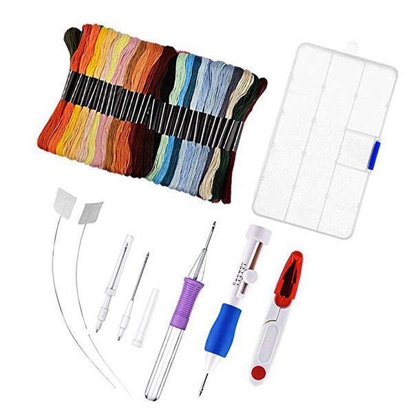 StitchJoy™ – 200-Farben Regenbogen-Stick- & Nähset | 50% Rabatt