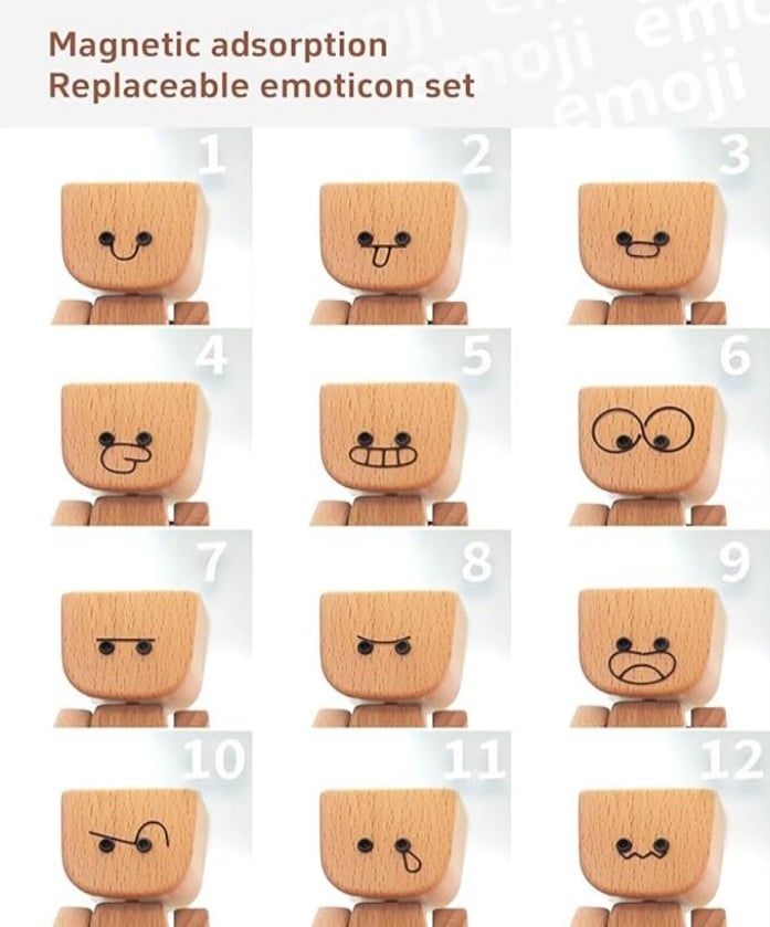 WoodieCharm™ – Handgefertigte schwingende Holzfigur | 50% Rabatt