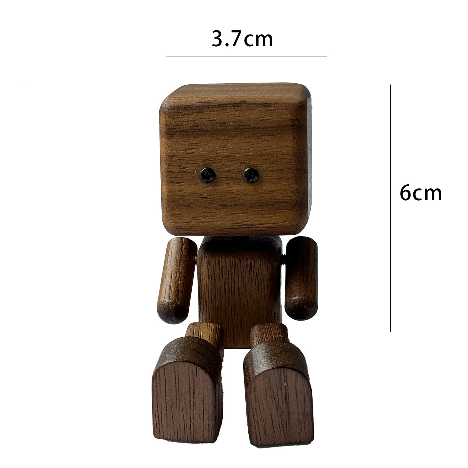 WoodieCharm™ – Handgefertigte schwingende Holzfigur | 50% Rabatt