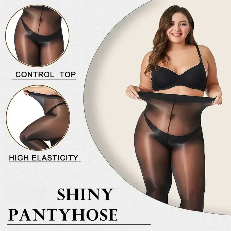 LumiLeg – Glänzende Fashion-Strumpfhose | 1+1 GRATIS