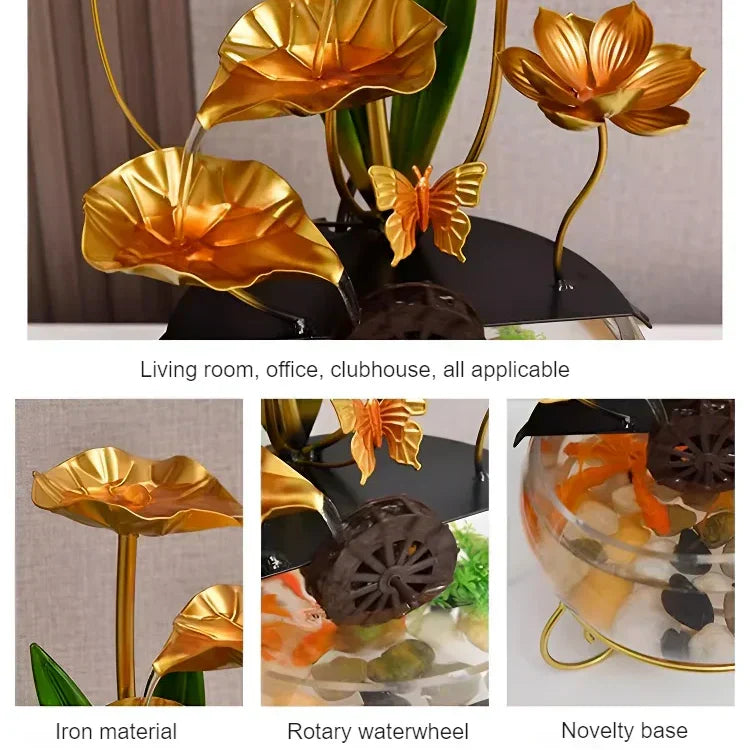 LotusDecor – Luxuriöse Aquariumdekoration
