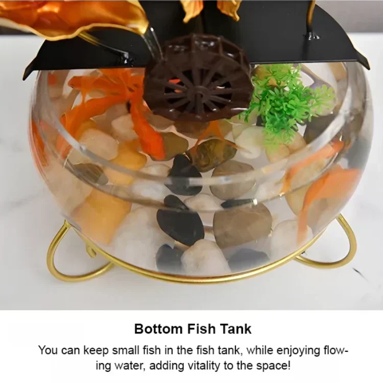 LotusDecor – Luxuriöse Aquariumdekoration