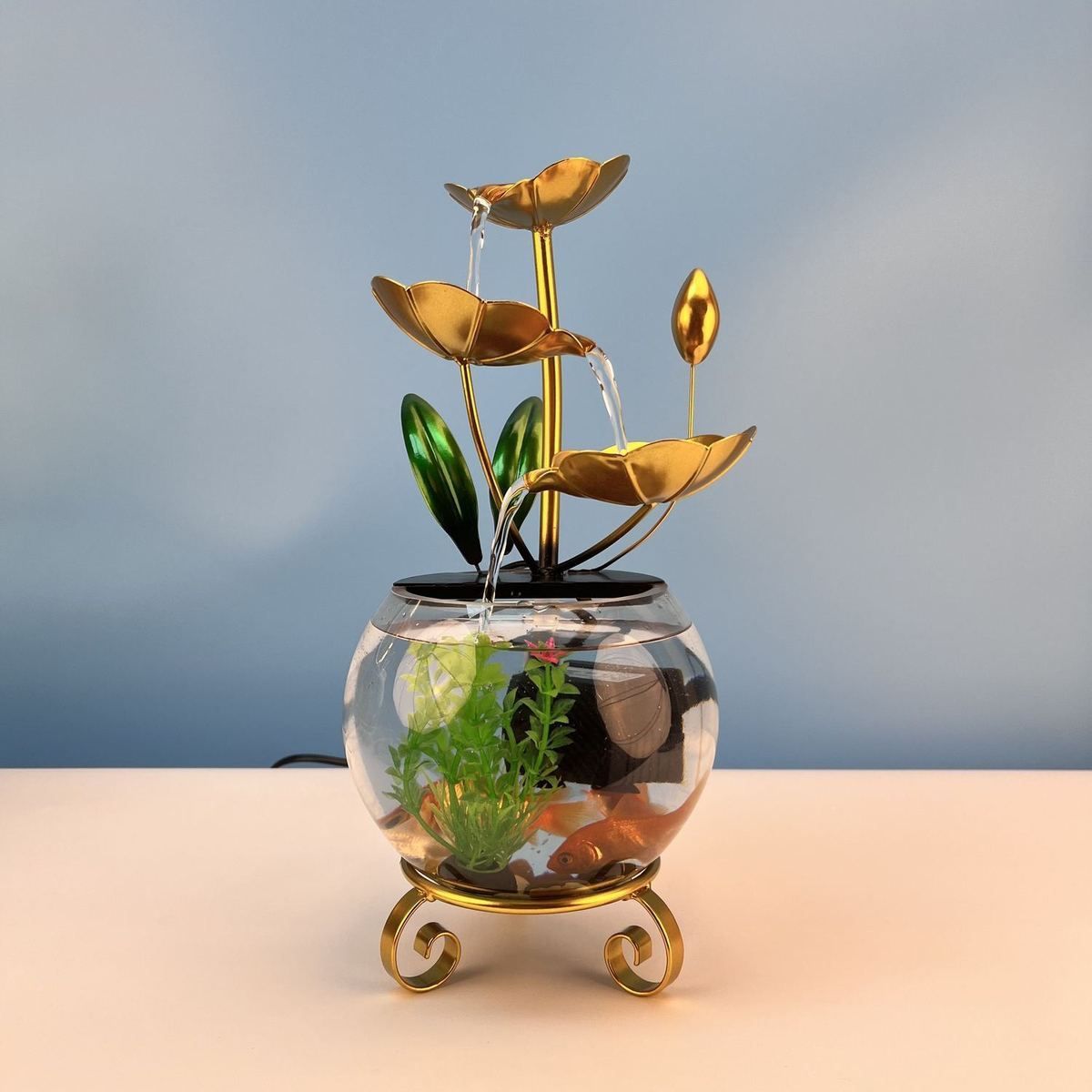 LotusDecor – Luxuriöse Aquariumdekoration