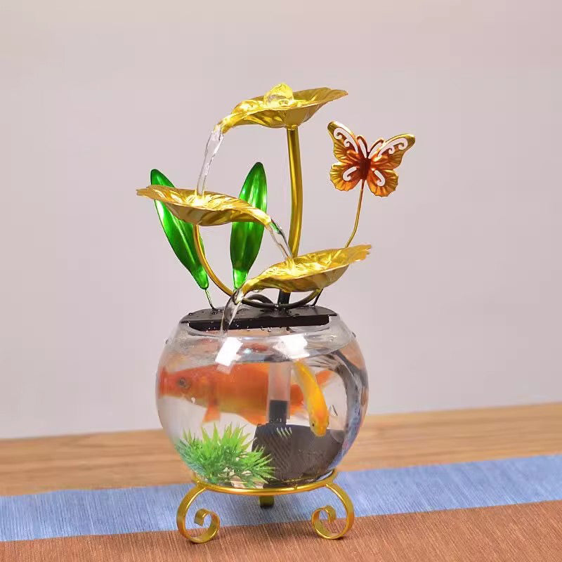 LotusDecor – Luxuriöse Aquariumdekoration
