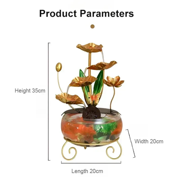 LotusDecor – Luxuriöse Aquariumdekoration