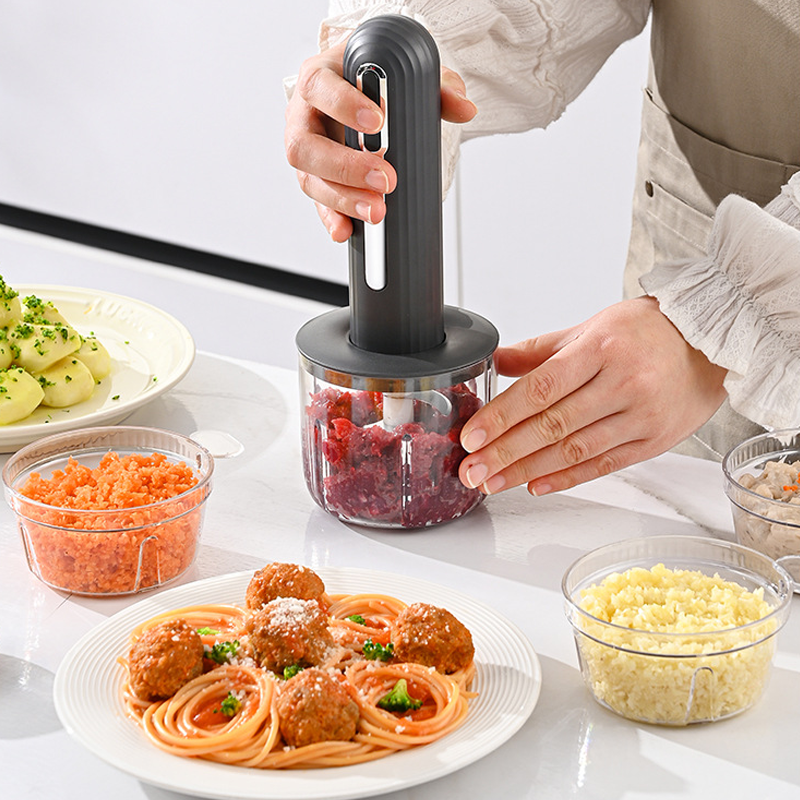 KitchenPro – Kabelloser Elektrischer Fleischwolf für Zuhause