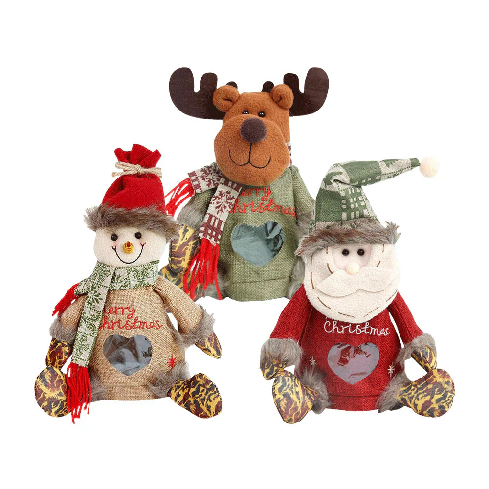 MerryBag – Weihnachtliche Geschenk-Tasche mit Reißverschluss | 1+2 GRATIS