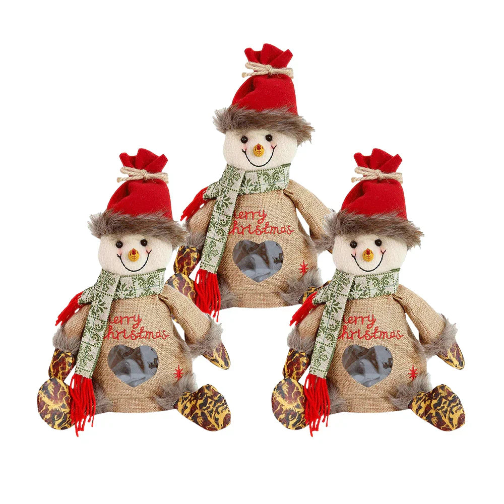 MerryBag – Weihnachtliche Geschenk-Tasche mit Reißverschluss | 1+2 GRATIS
