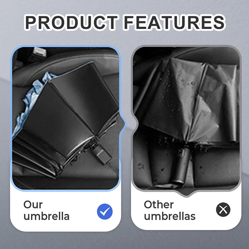 StormShield – 12-Rippen Faltbarer Winddichter Regenschirm