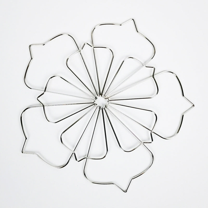 FloraCraft – Edelstahl Blumensteckhilfe mit Blütengitter