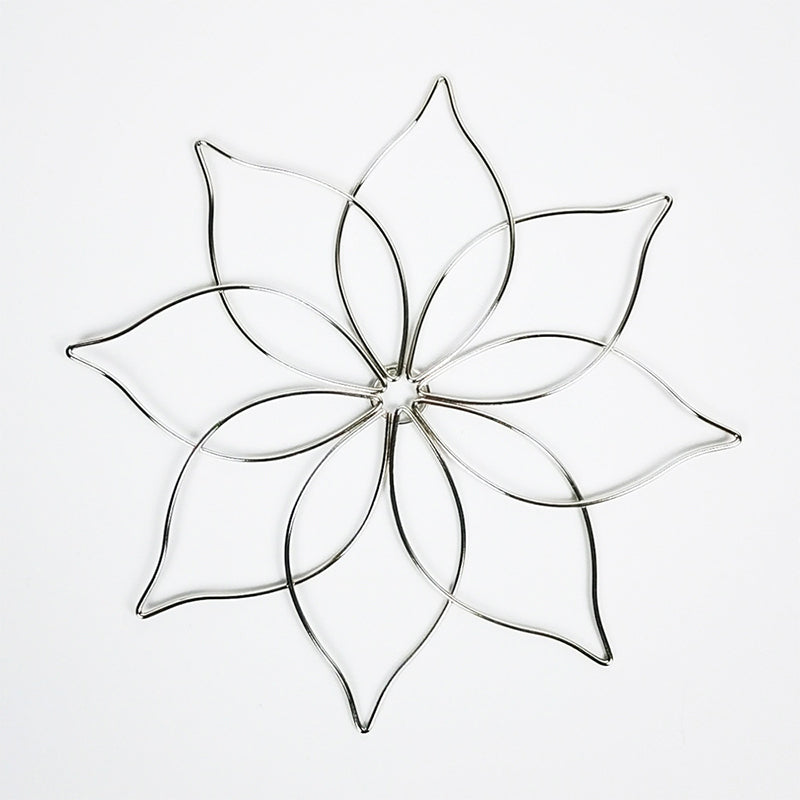 FloraCraft – Edelstahl Blumensteckhilfe mit Blütengitter