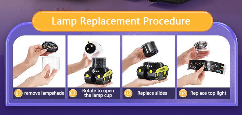 StarBot – Roboter-Sternprojektionslampe