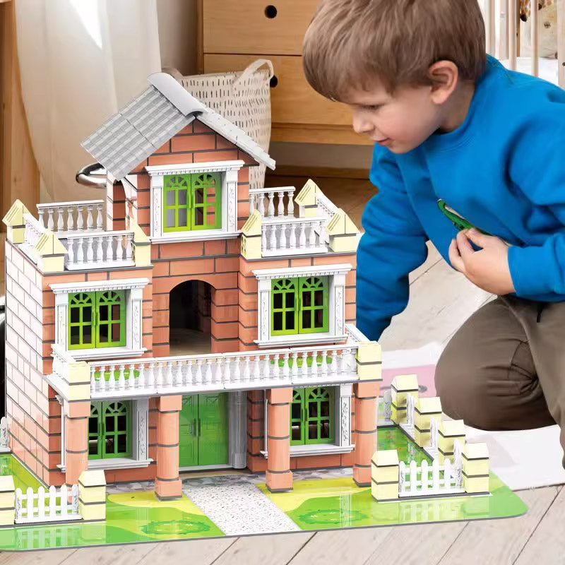 BuildFun – 214-teiliges DIY Bau- und Konstruktionsspielzeug