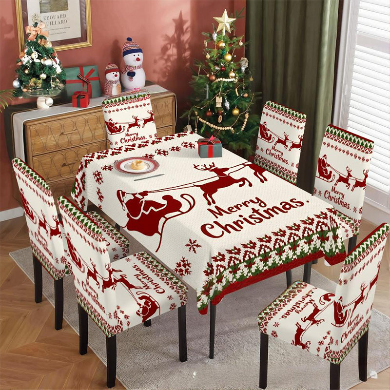 FestiLoom – Klassische Weihnachtstischdecke