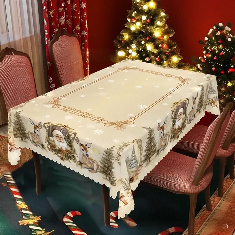 FestiLoom – Klassische Weihnachtstischdecke
