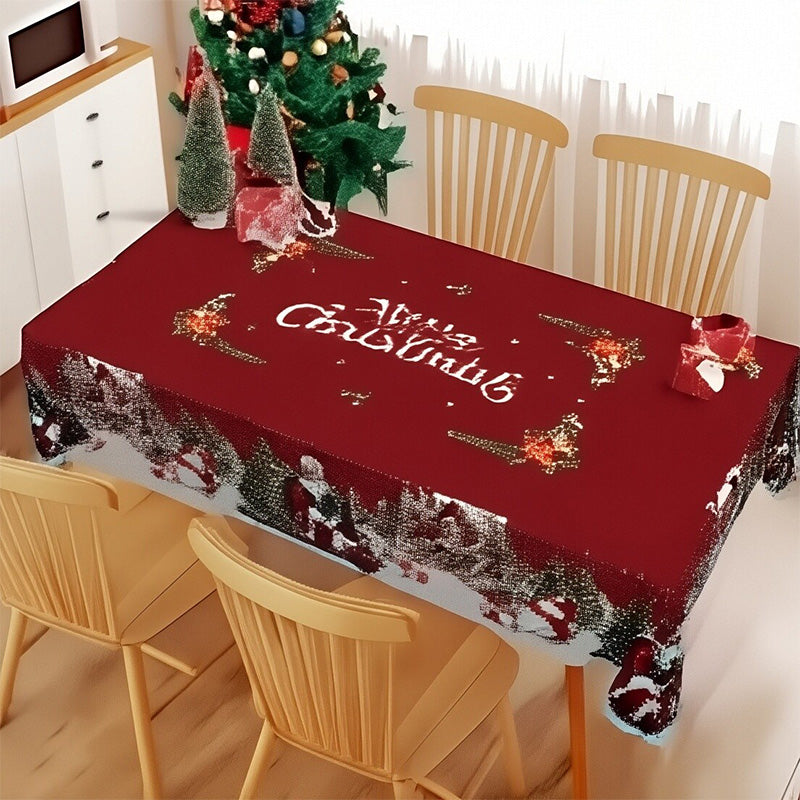 FestiLoom – Klassische Weihnachtstischdecke