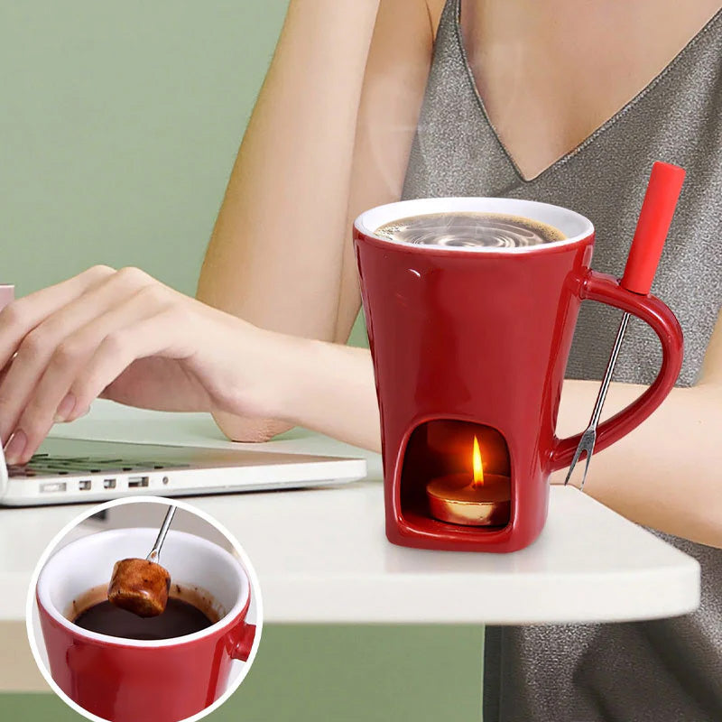 ChocoGlow – Keramische Schokoladen-Fonduetasse