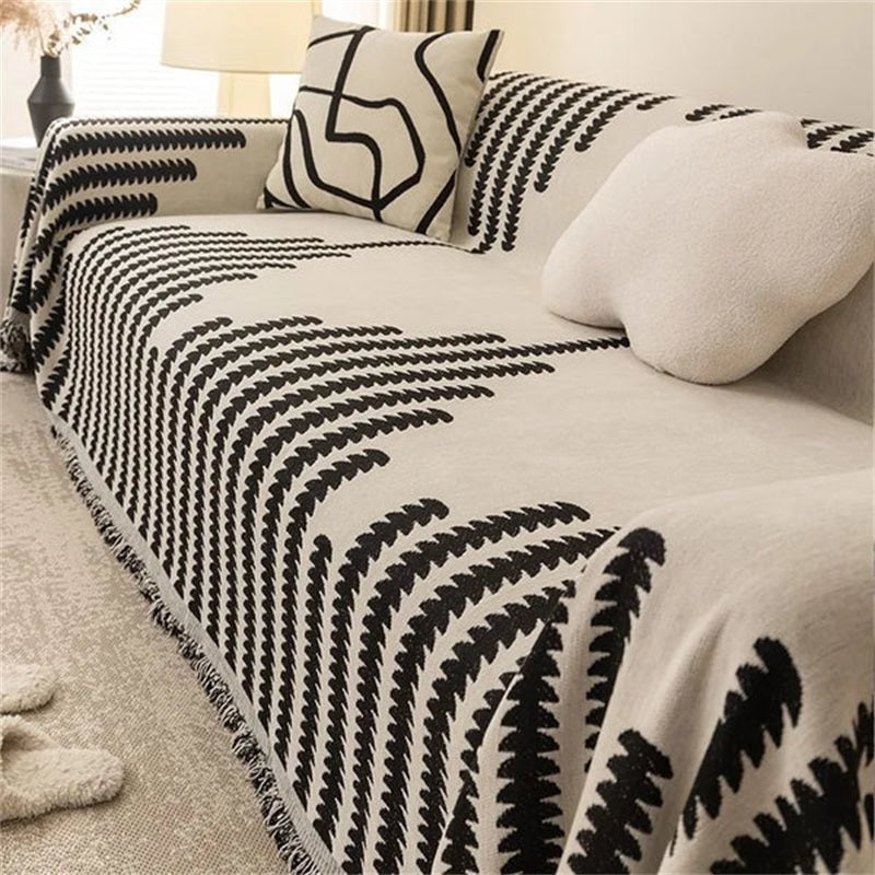 ElegantCover - Sofaüberwurf Stilvoller Rundumschutz für dein Sofa