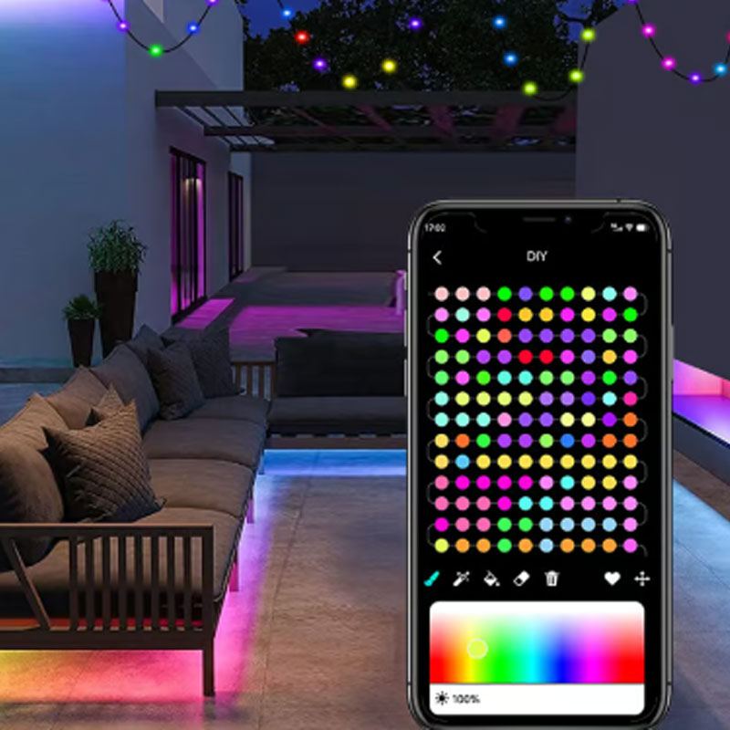 LumiFlex – Indoor & Outdoor Smart LED-Lichtstreifen IP65