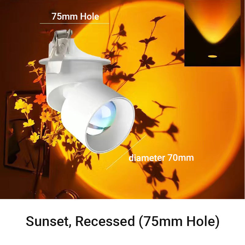 SunAura – LED-Sunset-Projektionslampe
