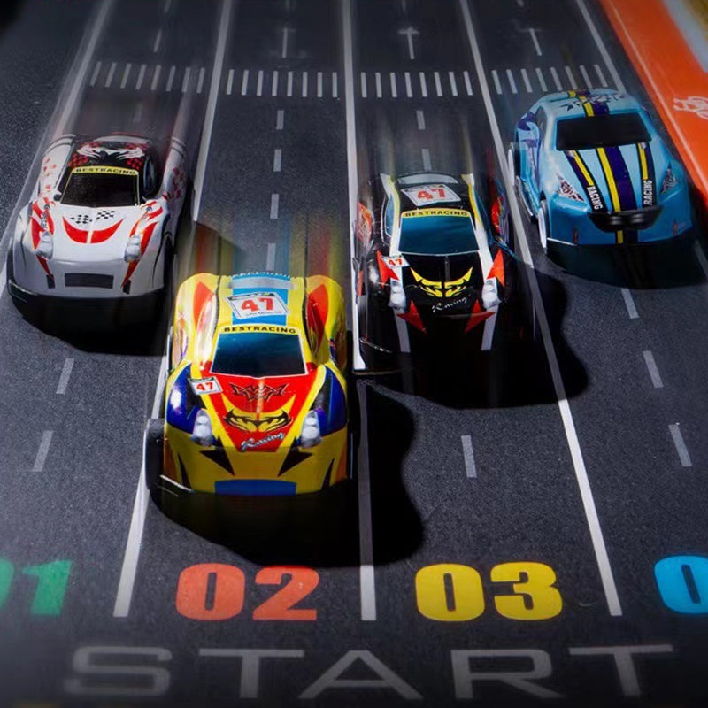 TurboGarage – 48 Mini Rückzieh-Autos