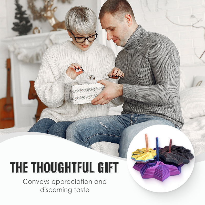 LumiSpire - Geometrischer Helix-Turm | 1+2 GRATIS