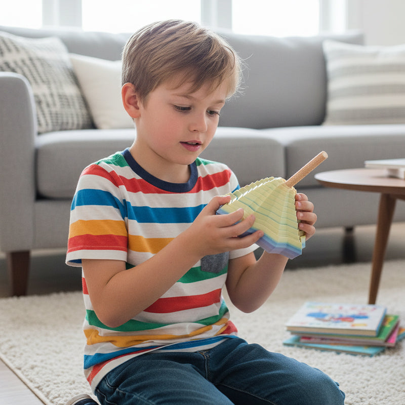 LumiSpire - Geometrischer Helix-Turm | 1+2 GRATIS