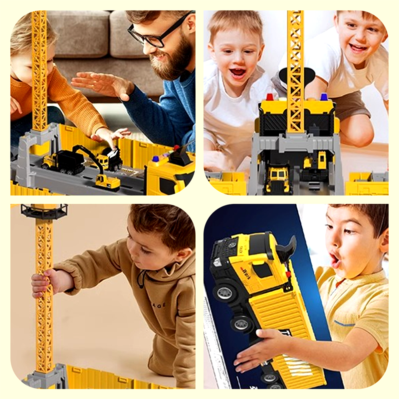 BuildoMax – Mega Baustellen Spielset für Kinder | 50% RABATT