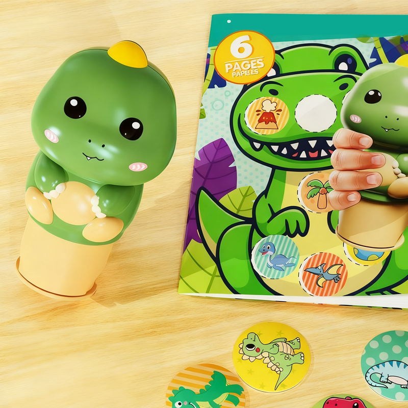 StampiKids – Kinder Cartoon Sticker & Stempel Spielzeug | 1+2 GRATIS