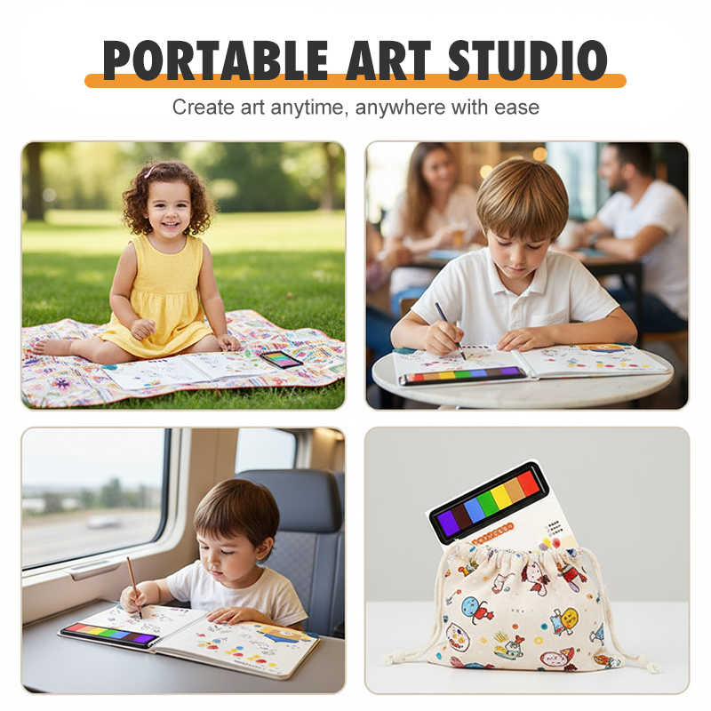 FingerFun – Fingerabdruck-Malbuch für Kinder