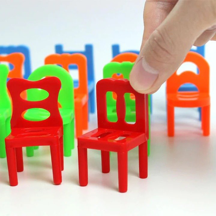 StackMaster™  Stuhl-Stapelspiel | 50% RABATT