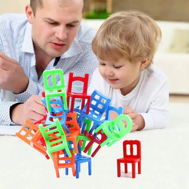 StackMaster™  Stuhl-Stapelspiel | 50% RABATT